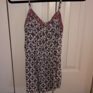 American Eagle Paisley Romper